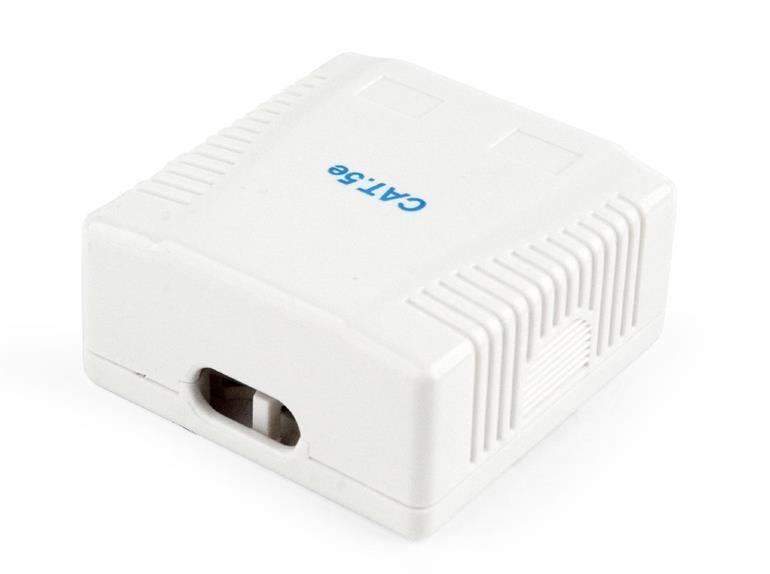 Caixa de Montagem de Rede GEMBIRD NCAC-2F5E-01 (Branco)