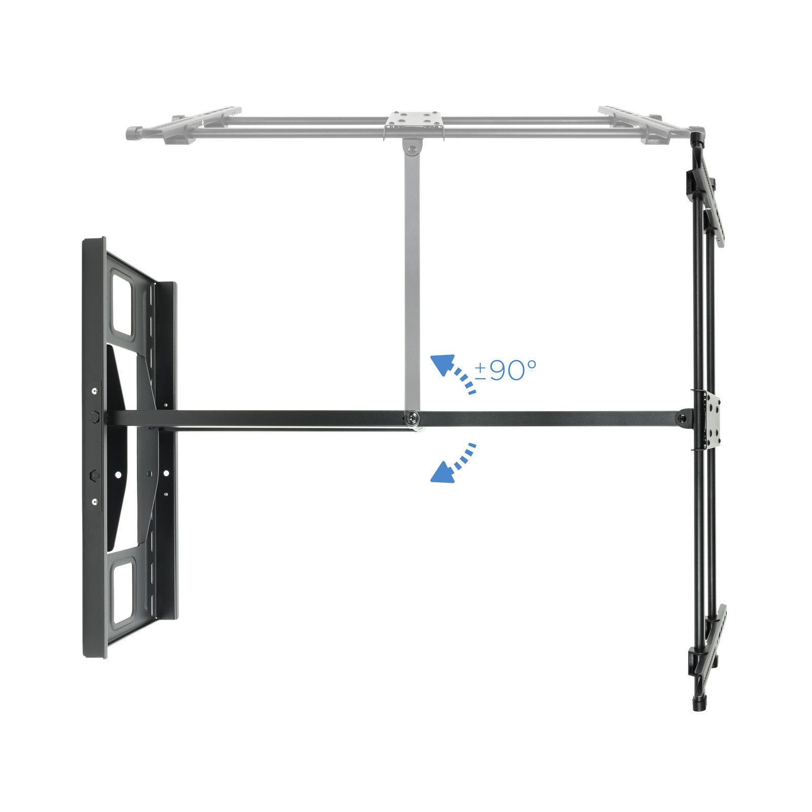 Suporte de Parede para TV TOOQ LP4380XL-B (800 x 400 mm - 200 x 200 mm - 2,03 m - Preto), miniatura 3