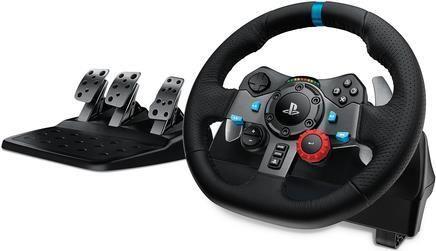 Volante e Pedais LOGITECH G29 Driving Force (PlayStation - Com fios - Preto)
