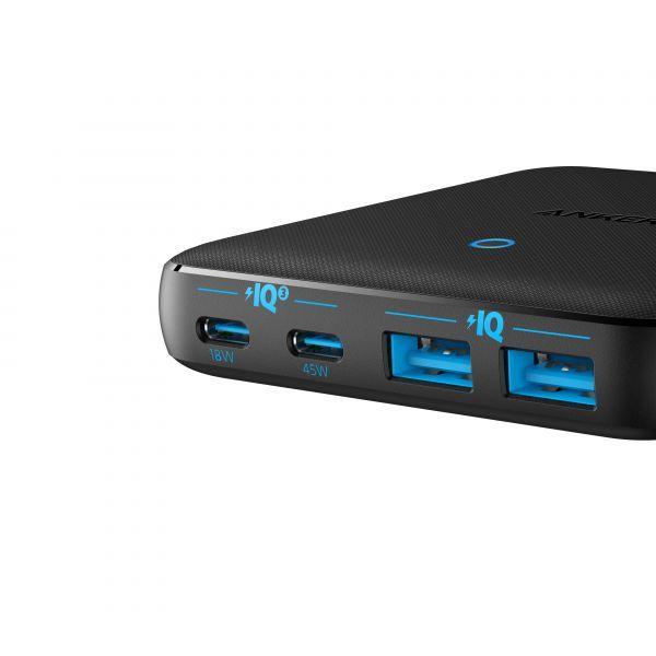 Carregador de Secretária ANKER 543 PowerPort Atom III (65 W - Preto), miniatura 3