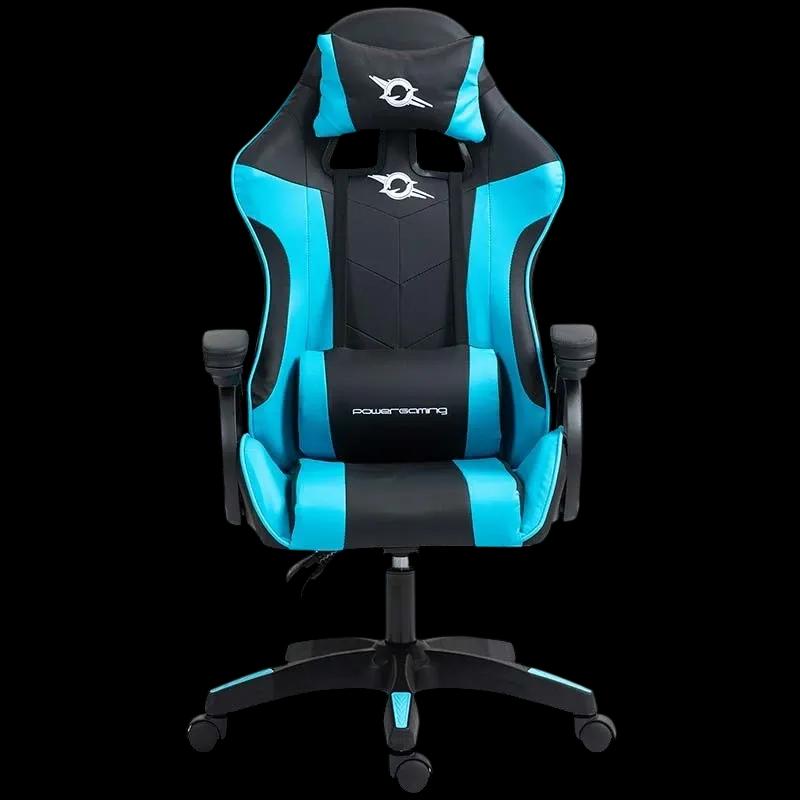 Cadeira Gaming POWERGAMING 813 (Preto e Azul)