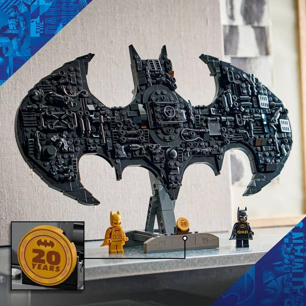 Jogo de Montagem LEGO Batman Logo (LEGO Super Heroes - Crianças - Multicor), miniatura 5
