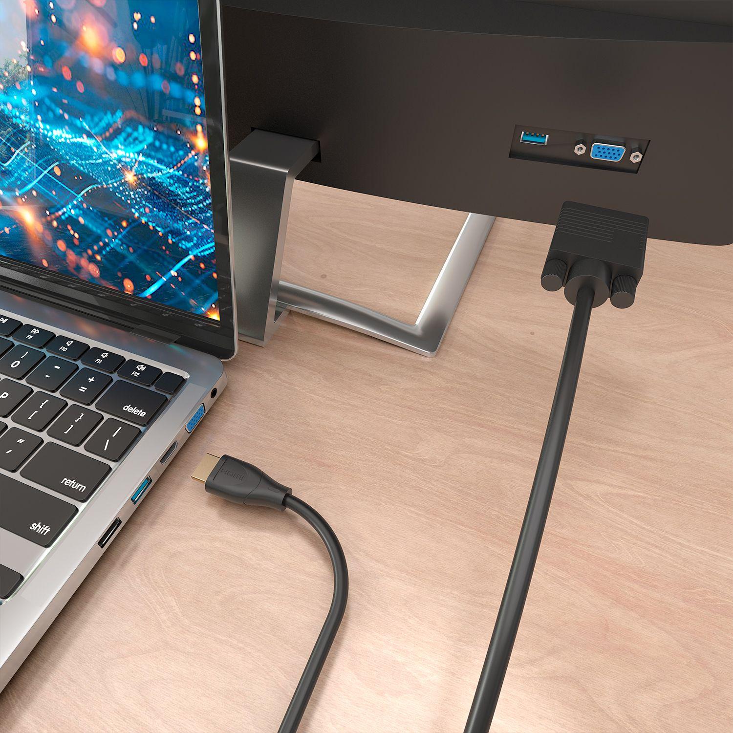 Cabo Conversor AISENS A122-1012 (2 m - HDMI Type A - Preto) — miniatura 4