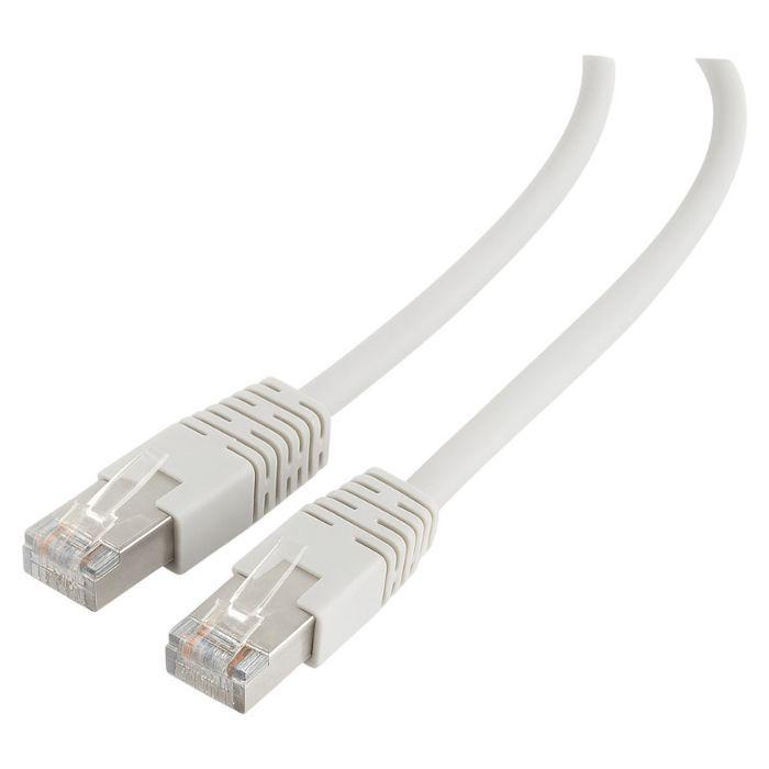 Cabo de Rede GEMBIRD PP6-0.5M (0,5 m - Cat6 - RJ-45 - Cinzento) — miniatura 2