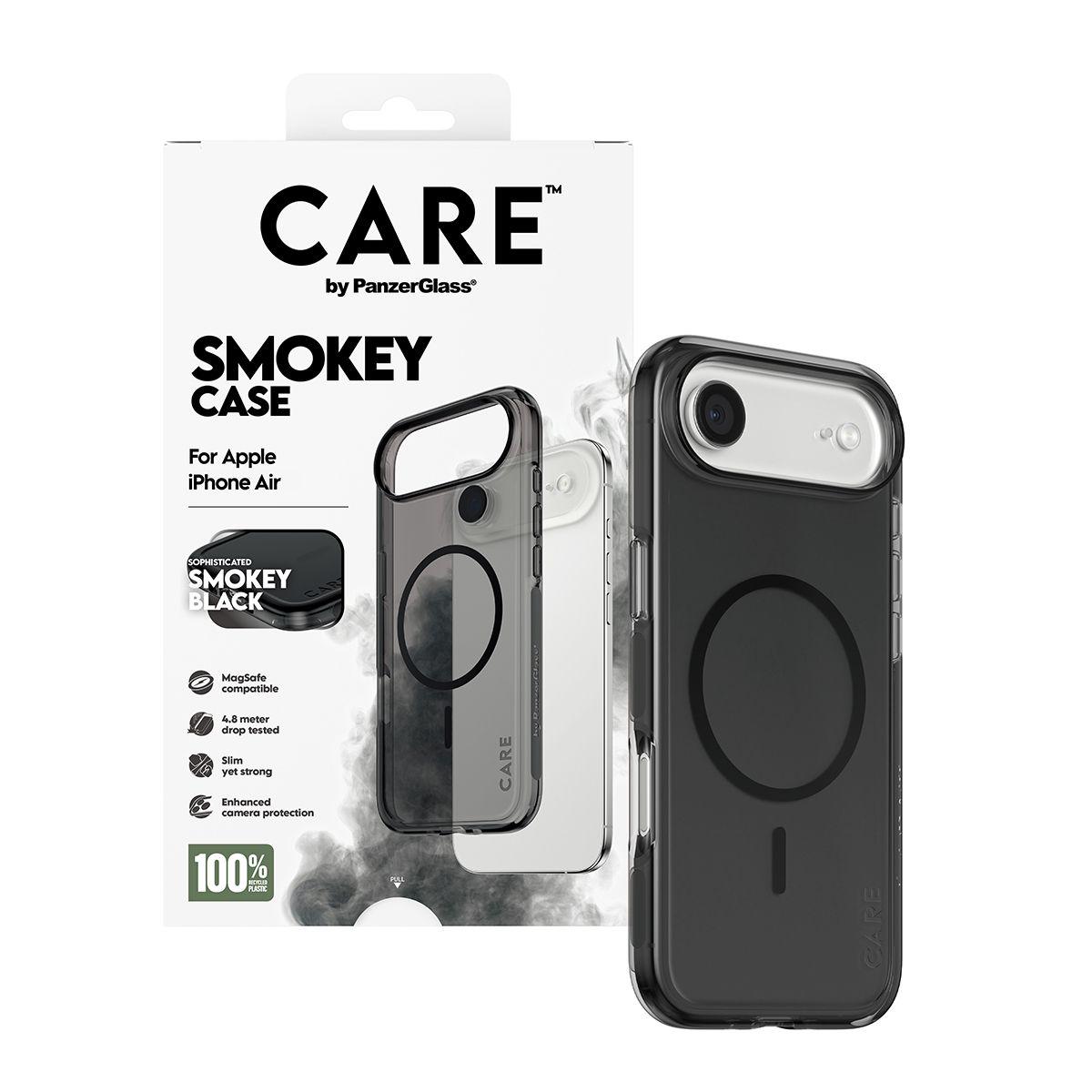 Capa para Telemóvel PANZERGLASS CARE™ by Smokey Case (Apple iPhone Air - Apple - MagSafe - Preto), miniatura 5