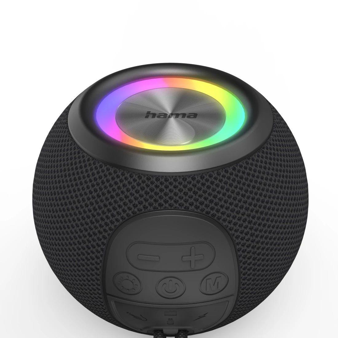Coluna Portátil HAMA 00188237 (5 W - Com fios e sem fios - Preto), miniatura 3