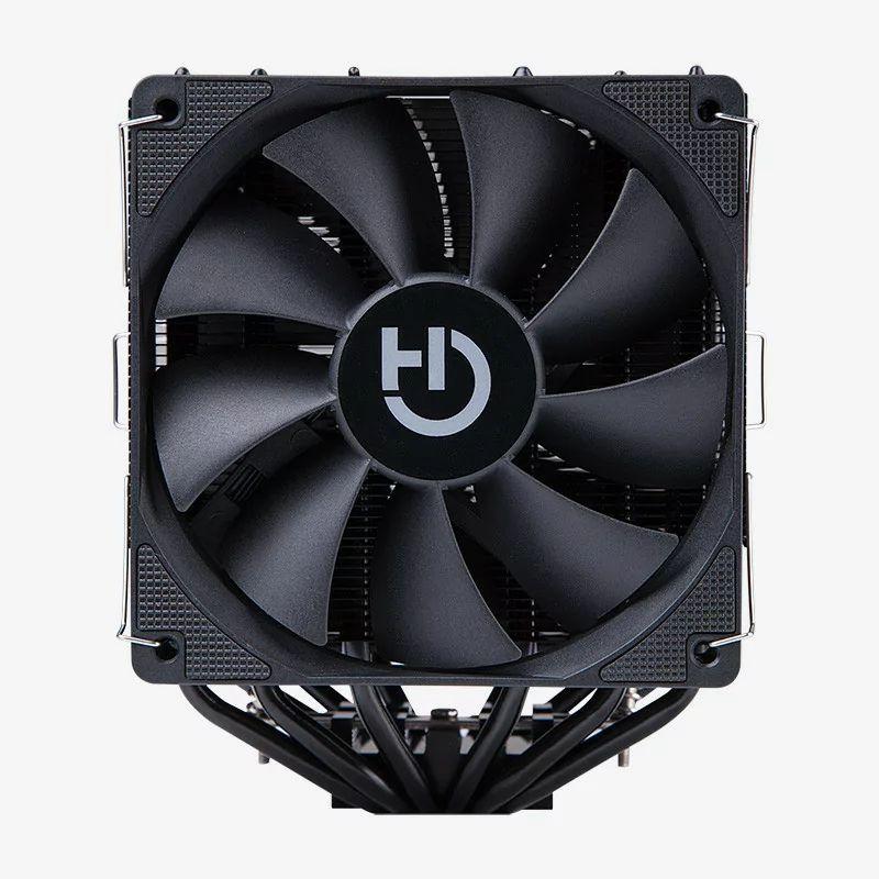 Dissipador de CPU HIDITEC C20 PRO (AMD Ryzen™ 3, AMD Ryzen™ 5 - 120 mm - 2 ventoinhas - Preto)