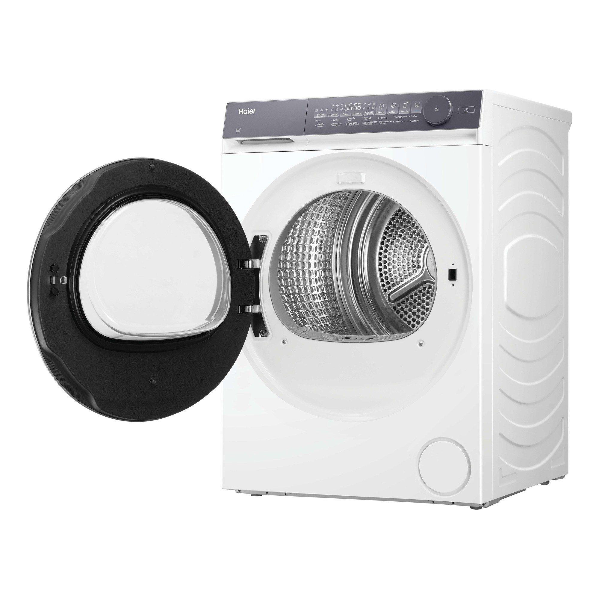 Máquina de Secar Independente HAIER HD90C367ANU1IB (9 kg - Bomba de calor - Direita - Branco) — miniatura 5