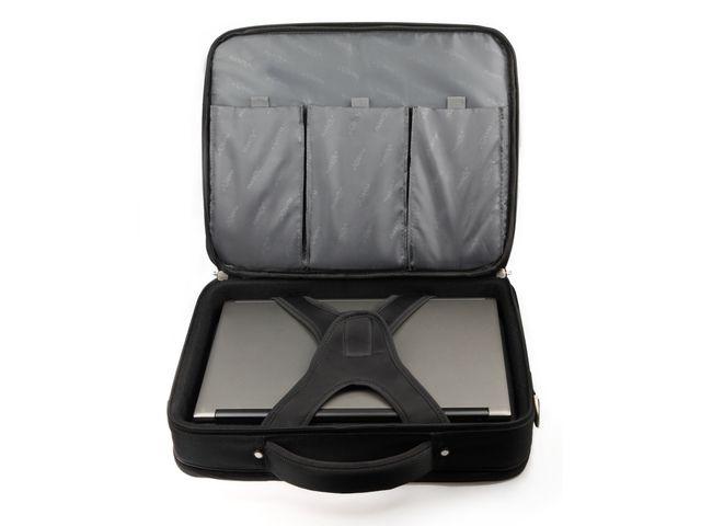 Mala para Portáteis NATEC Boxer (15,6" - 3 Compartimentos - Preto) — miniatura 4