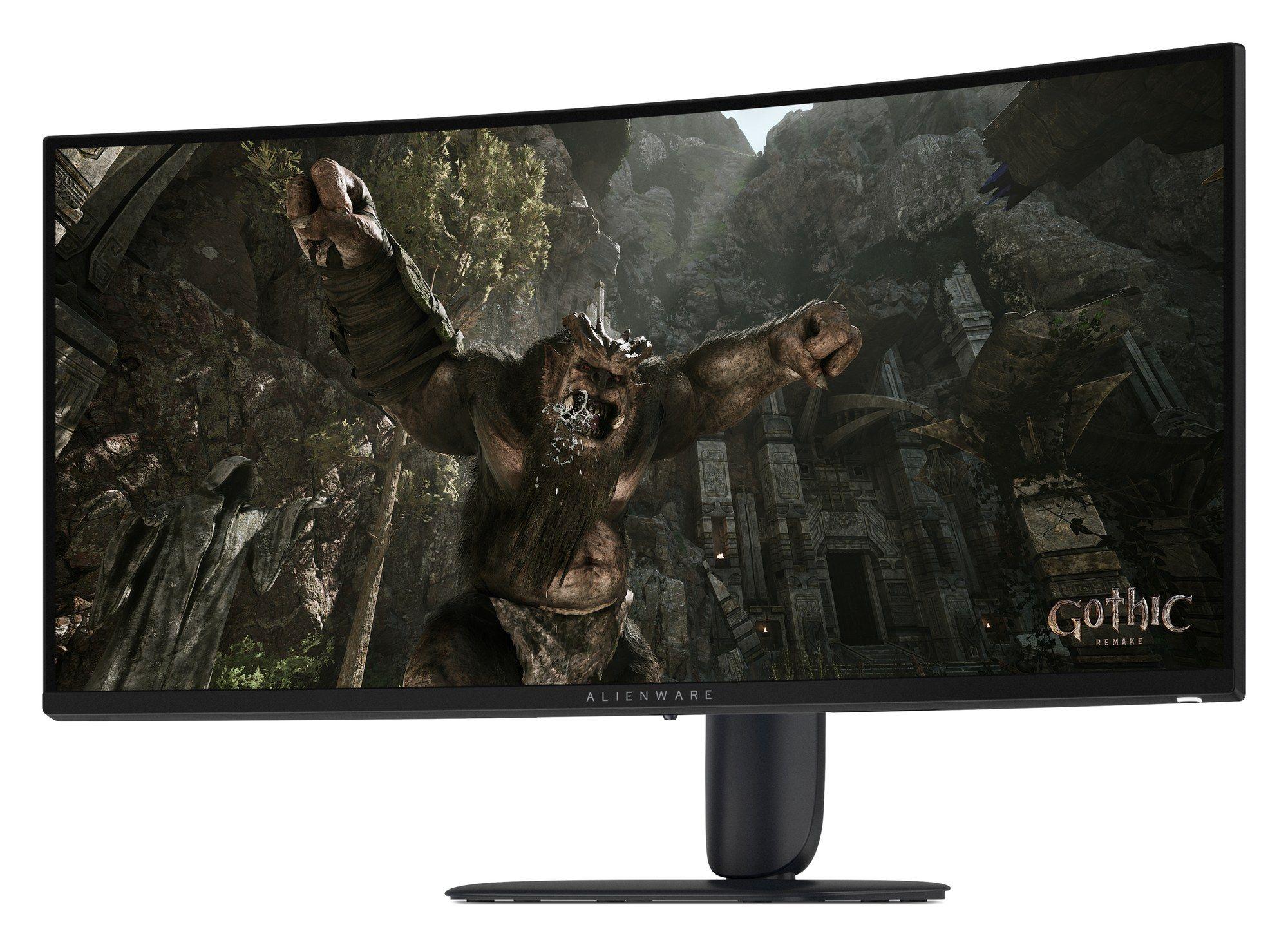 Monitor DELL Alienware AW3426DWM (34" - VA - 240 Hz - Preto) — miniatura 3