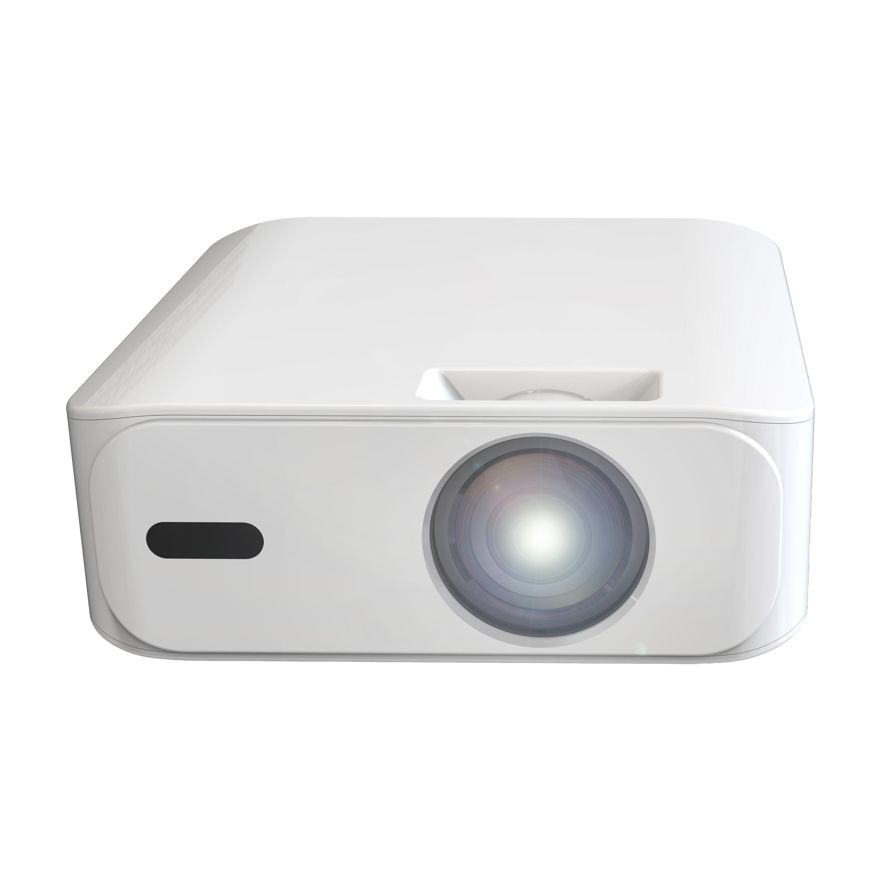 Projetor DENVER PR-4300 (WQHD - 400 ANSI lumens - Lâmpada - Branco)
