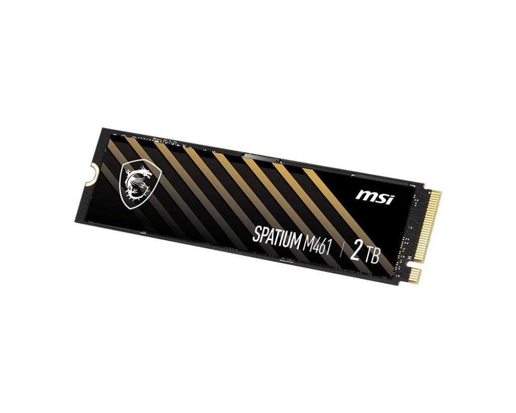 SSD MSI SPATIUM M461 (2 TB - M.2 2280 - PCI Express 4.0 NVMe) — miniatura 4