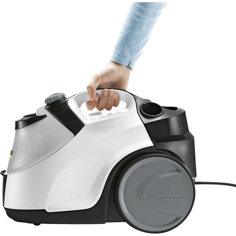 Máquina de Limpeza a Vapor KARCHER SC 5 EasyFix Iron Plug (Altura 30,5 cm - Preto e Branco) — miniatura 4
