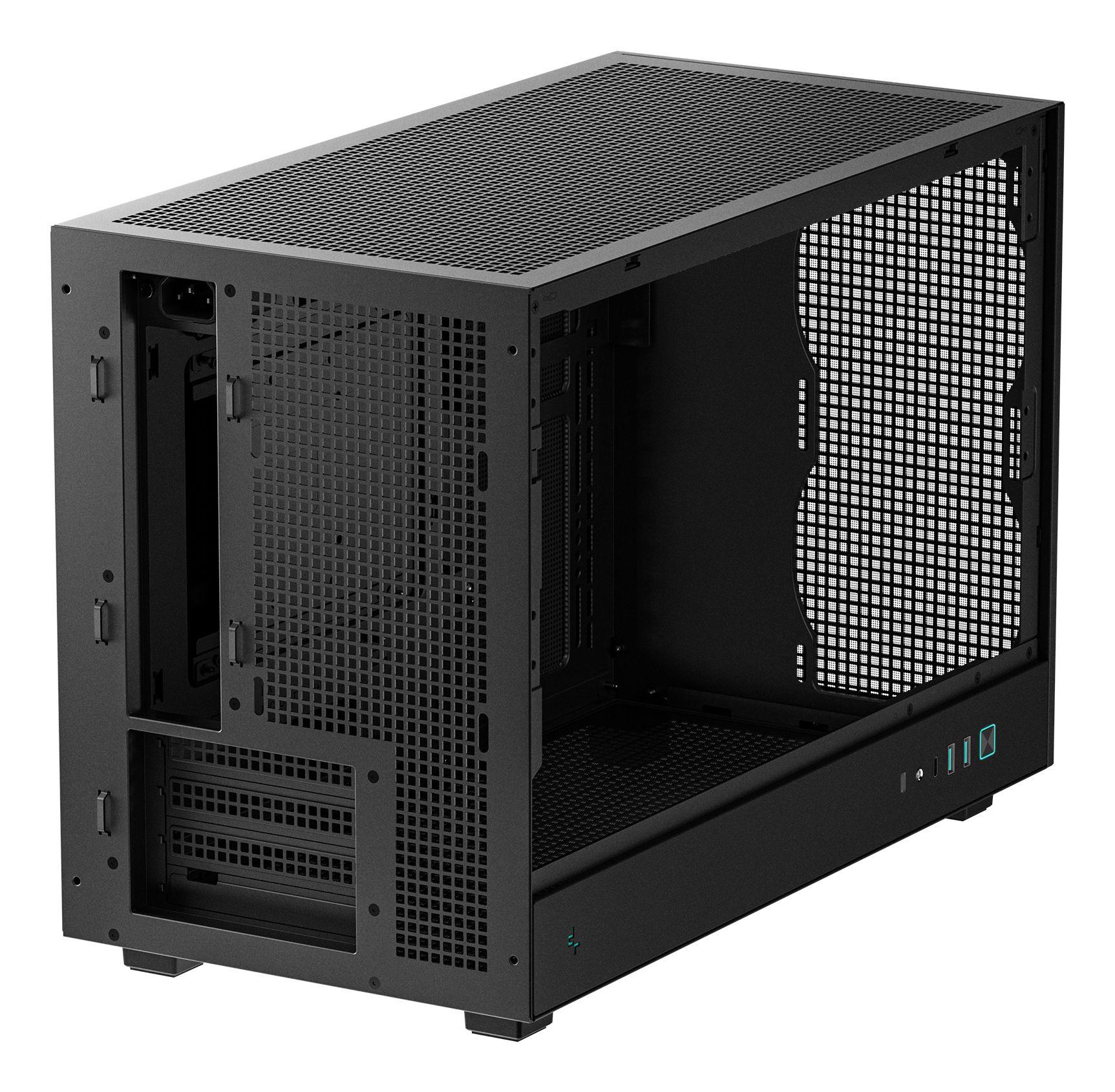 Caixa PC DEEPCOOL CH260 (micro ATX, Mini-ATX, Mini-ITX - PS2 - Micro Tower - Preto) — miniatura 7