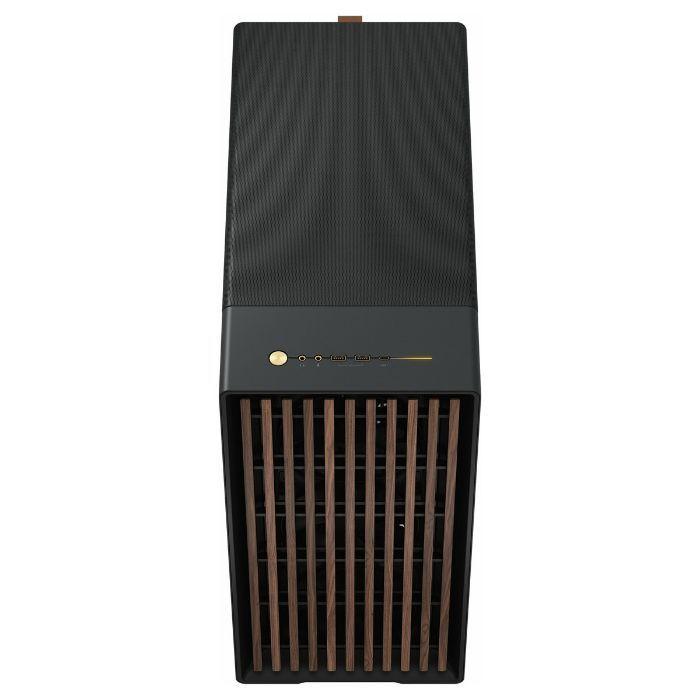 Caixa PC Extended-ATX FRACTAL DESIGN FD-C-NOR1X-01 (Midi Tower - Aço, madeira - Preto Carvão) — miniatura 4