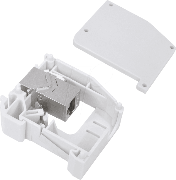Adaptador de Calha DIN LOGILINK MP0056 (2x RJ45 fêmea - Calha DIN de 35 mm), miniatura 2