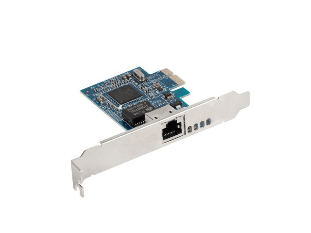 Placa de Rede PCIe LANBERG PCE-1GB-001 (Gigabit Ethernet - PCI Express x1 - 1000 Mbit/s - Verde)
