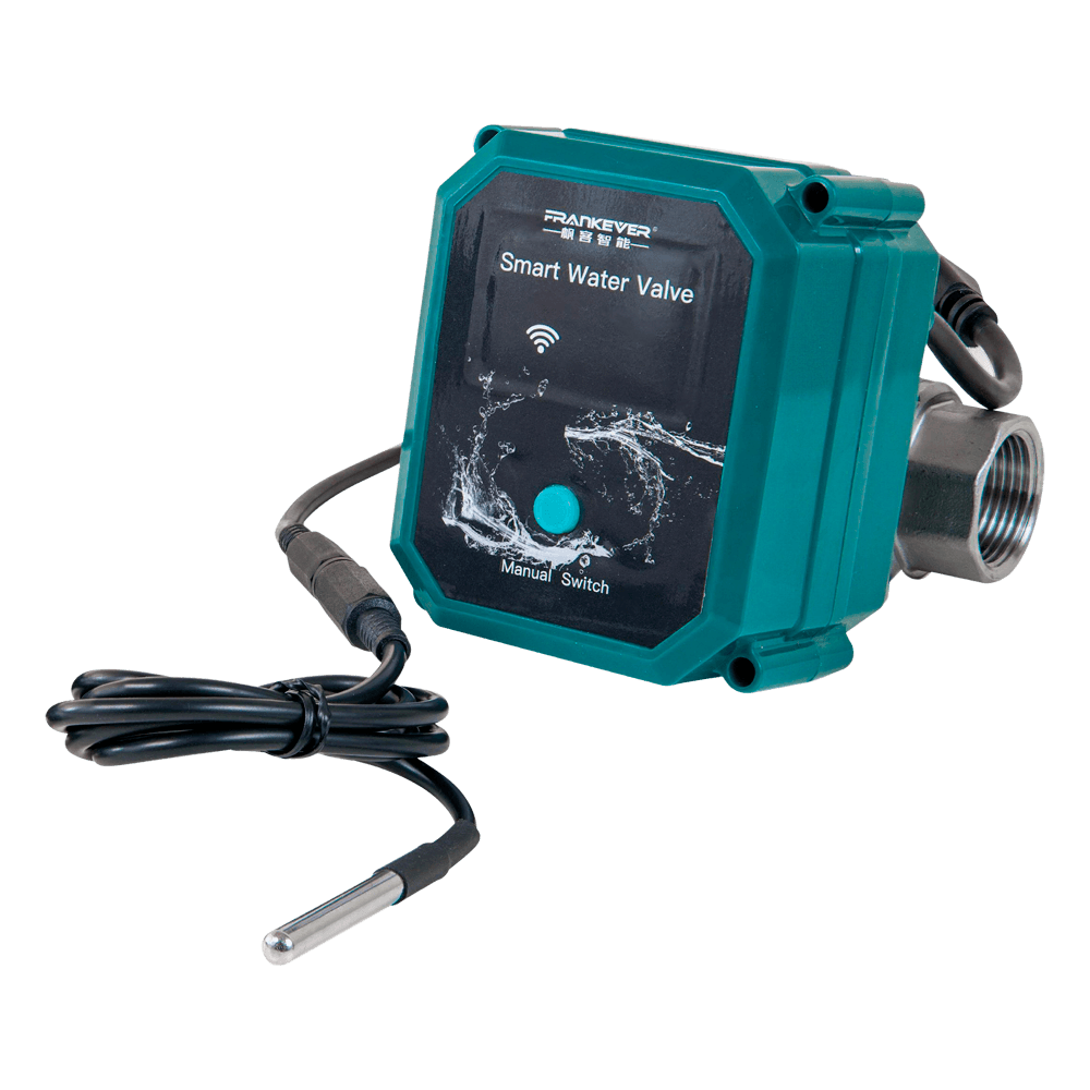 Válvula de Água Inteligente SHELLY FrankEver DN20 (Wi-Fi 2,4 GHz - Bluetooth)