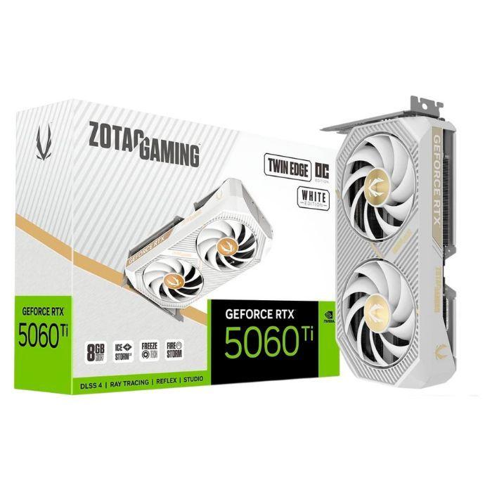 Placa Gráfica ZOTAC GAMING GeForce RTX 5060 Ti Twin Edge OC White (GeForce RTX 5060 Ti - 28 Gbit/s - 8 GB - Branco), miniatura 2