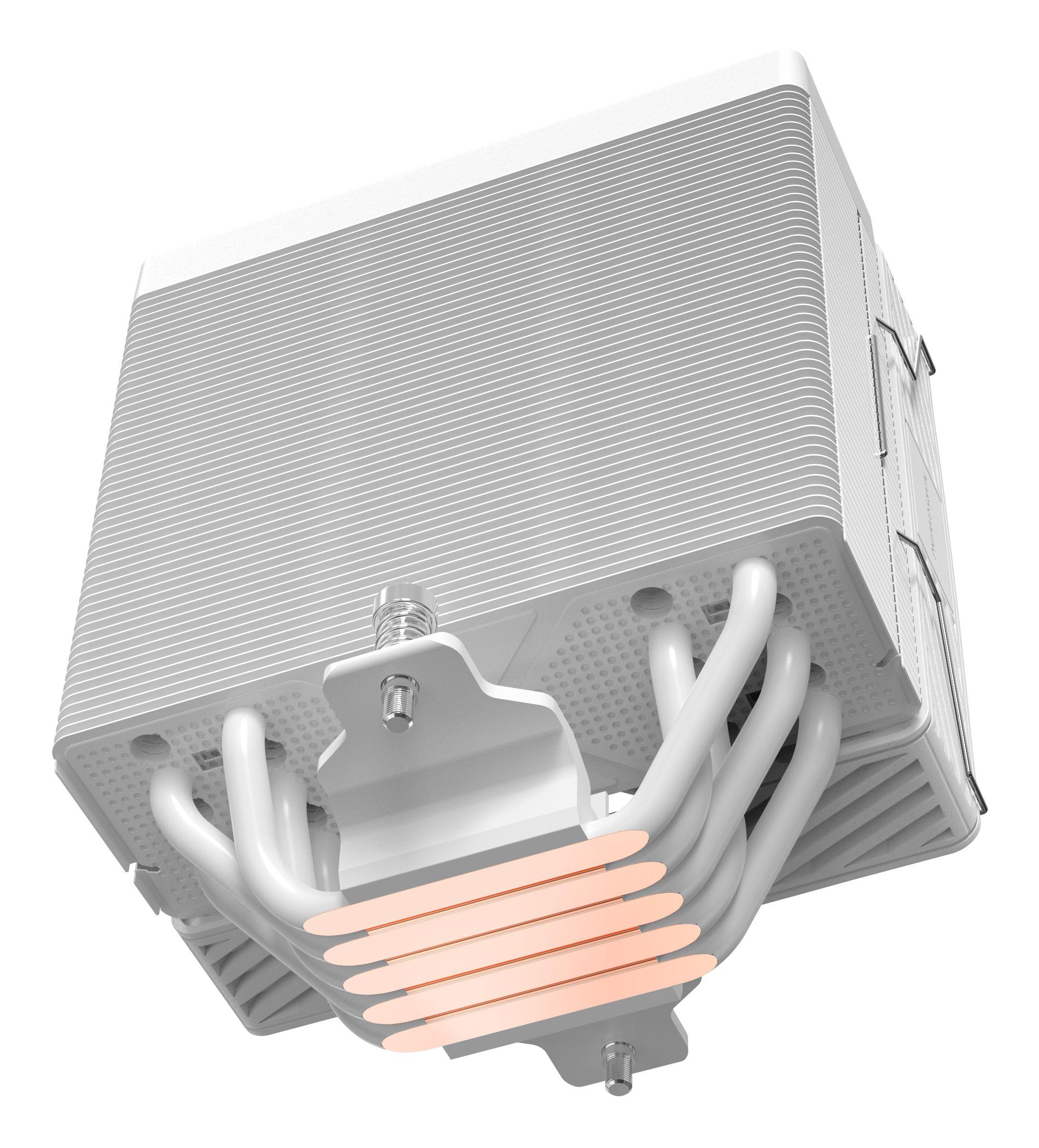 Cooler CPU MARS GAMING MCPU-X5 (120 mm - 1 ventoinha - 2000 RPM - Branco) — miniatura 4