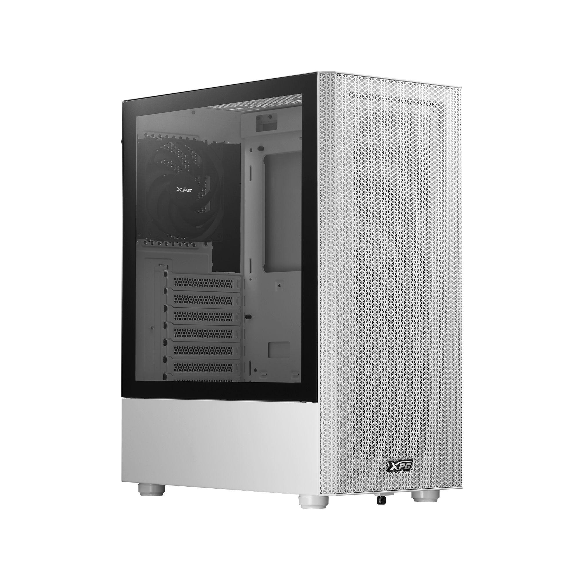 Caixa PC XPG VALOR MESH (ATX, Micro ATX, Mini-ITX - Midi Tower - 16,6 cm - Branco)