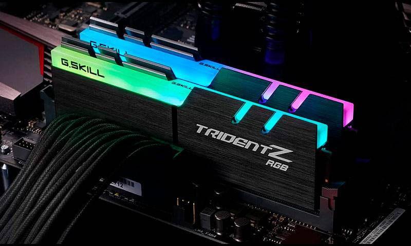 Memória RAM G.SKILL Trident Z RGB F4-3600C16D-32GTZRC (3600 MHz - 32 GB - DIMM), miniatura 4