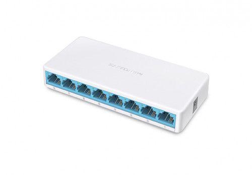 Switch MERCUSYS MS108 (Fast Ethernet - 768 KB - 1,6 Gbit/s - Branco)