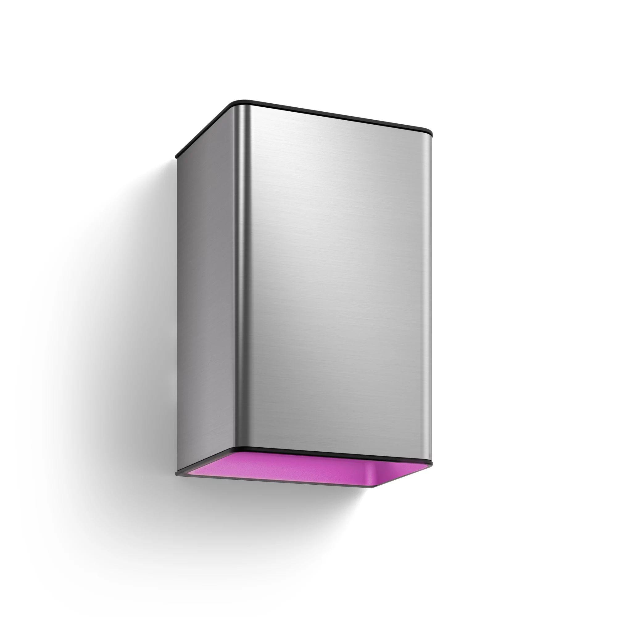 Candeeiro de Parede Exterior PHILIPS Hue Resonate (Aço inoxidável - Aço inoxidável)