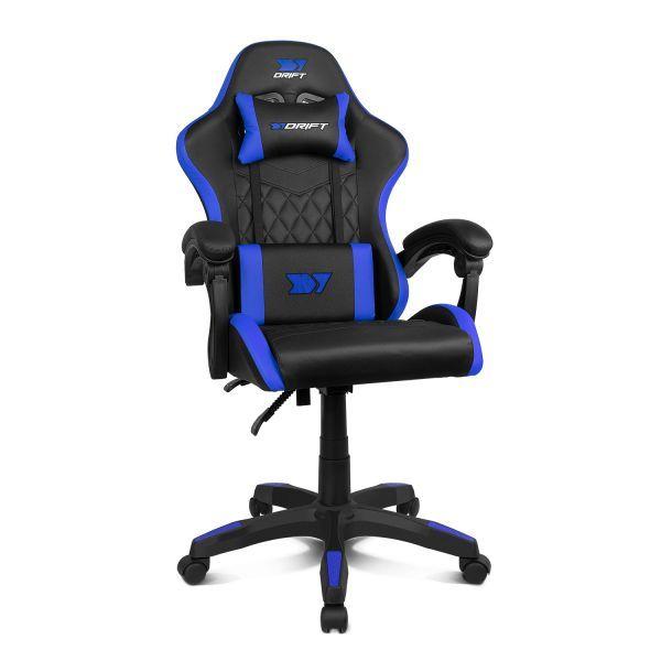 Cadeira Gaming DRIFT DR35 (100 kg - 117 cm - 0-135 ° - Preto/Azul elétrico), miniatura 3