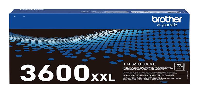 Toner BROTHER TN-3600XXL (11000 páginas - Preto), miniatura 2