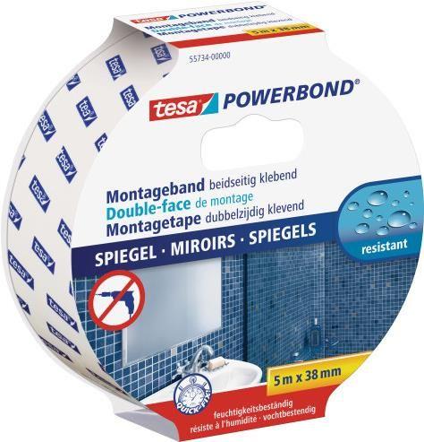 Fita Adesiva de Montagem TESA Powerbond 55734 (Branco)