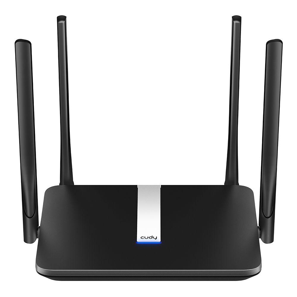 Router 4G CUDY LT500 (Wi-Fi 5 - 867 Mbit/s - Banda dupla, 2,4 GHz e 5 GHz - Preto)