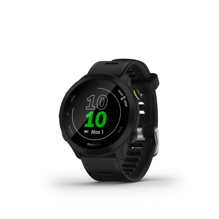 Smartwatch GARMIN Forerunner 55 (Redondo - Para Vários OS - Digital - Preto)