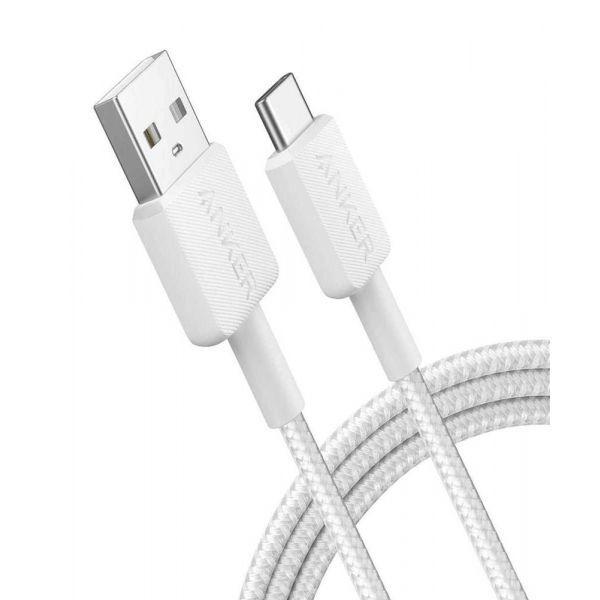 Cabo USB ANKER 322 (1,8 m - USB C - USB A - Branco), miniatura 2
