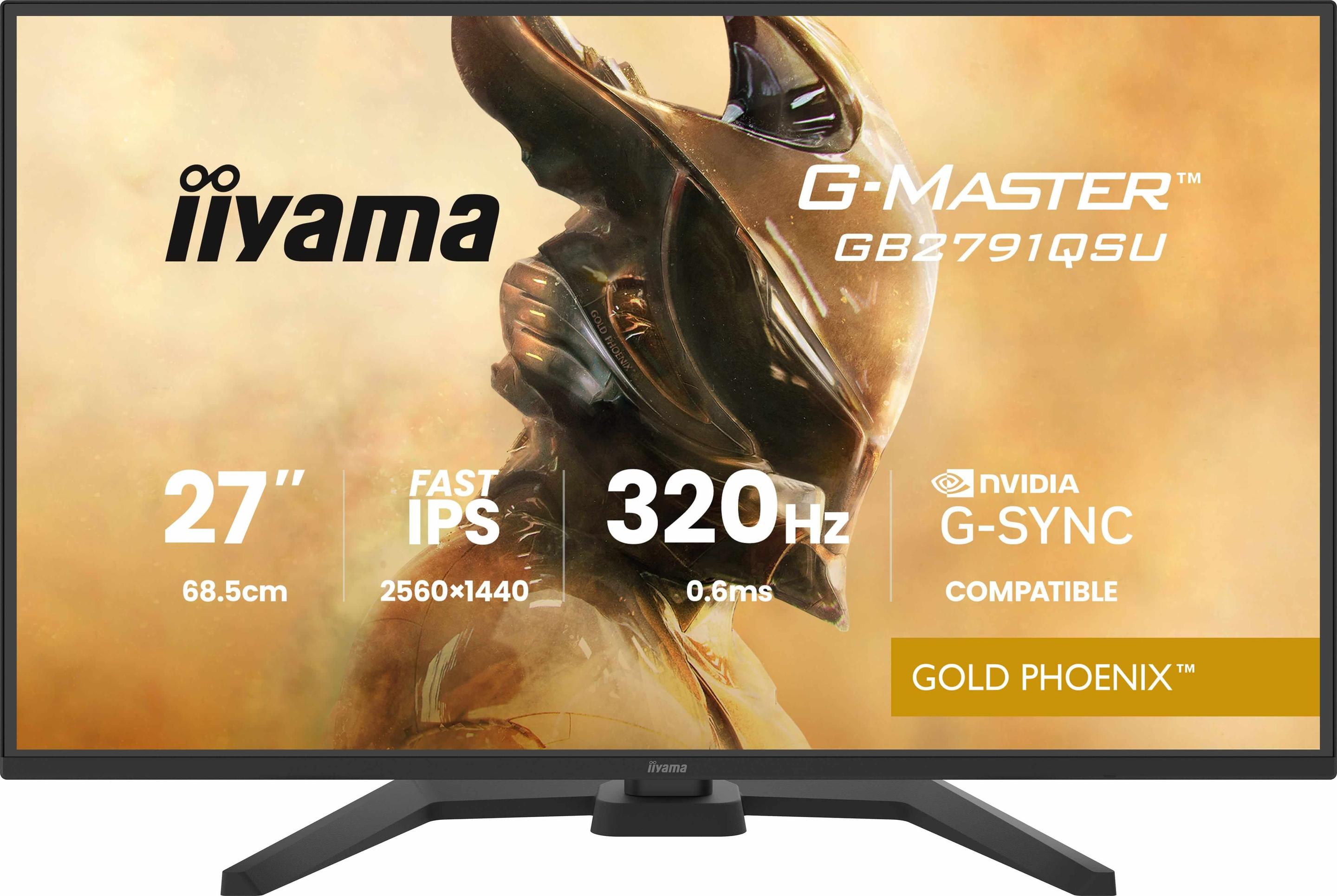 Monitor IIYAMA G-MASTER GB2791QSU-B1 (27" - Fast IPS - 320 Hz - Preto) — miniatura 5