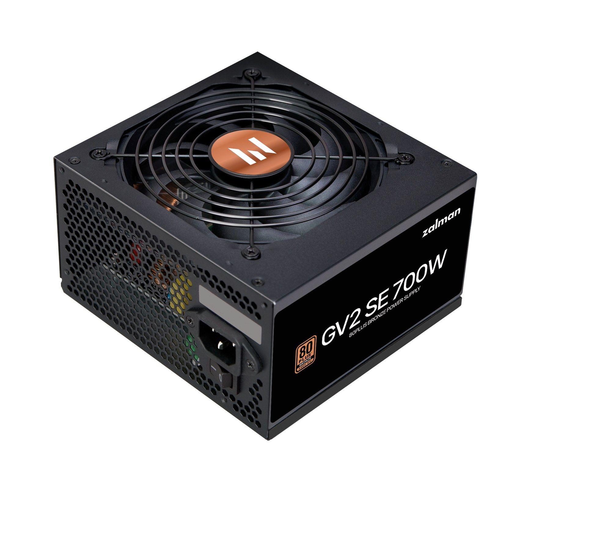 Fonte de Alimentação ZALMAN ZM700-GV2SE (ATX - 700 W - 80 PLUS Bronze - Preto)