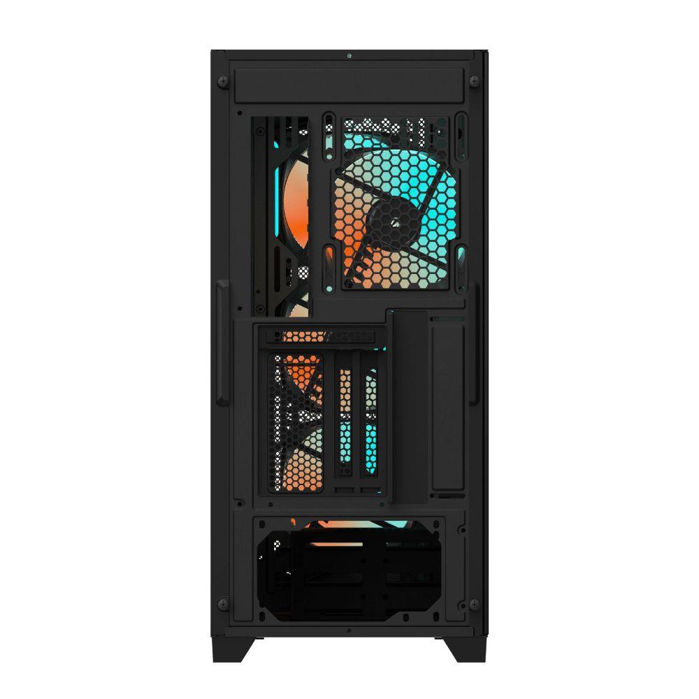 Caixa PC GIGABYTE C301 GLASS V2 (Midi Tower - Vidro, Plástico, Aço - Preto), miniatura 5