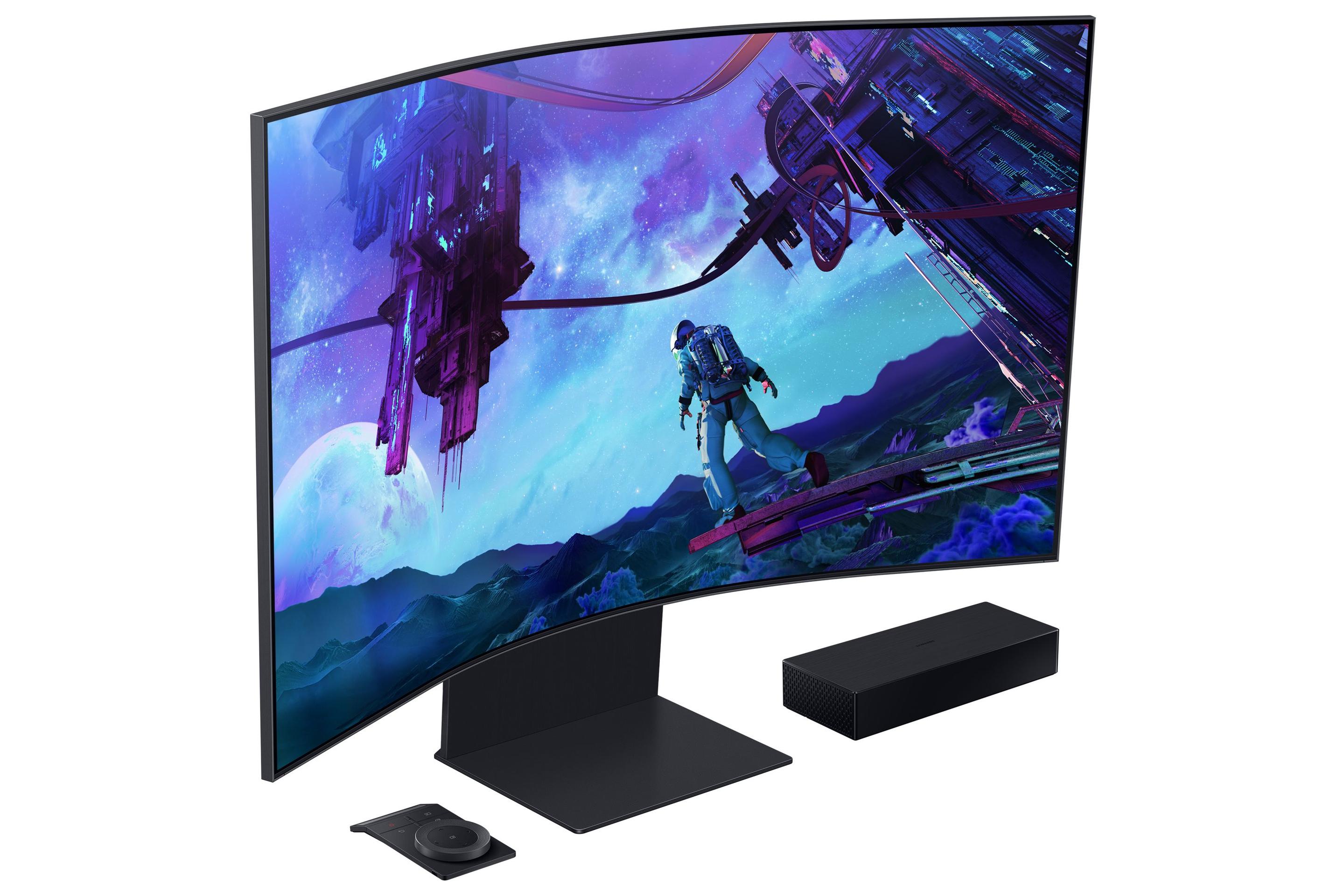 Monitor SAMSUNG Odyssey Ark G97NC S55CG970NU (55" - VA - 165 Hz - Preto) — miniatura 6