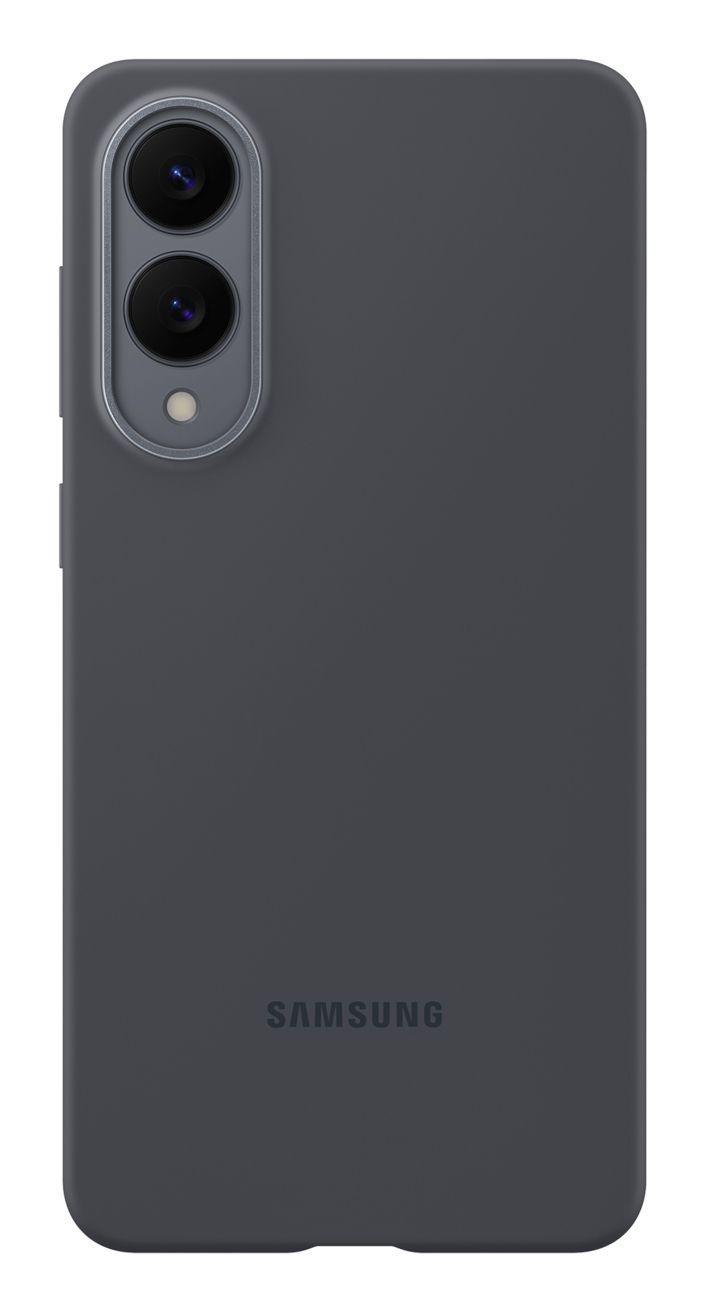 Capa de Silicone SAMSUNG Galaxy S25 Edge (Galaxy S25 Edge - 6,7" - Silicone - Preto)