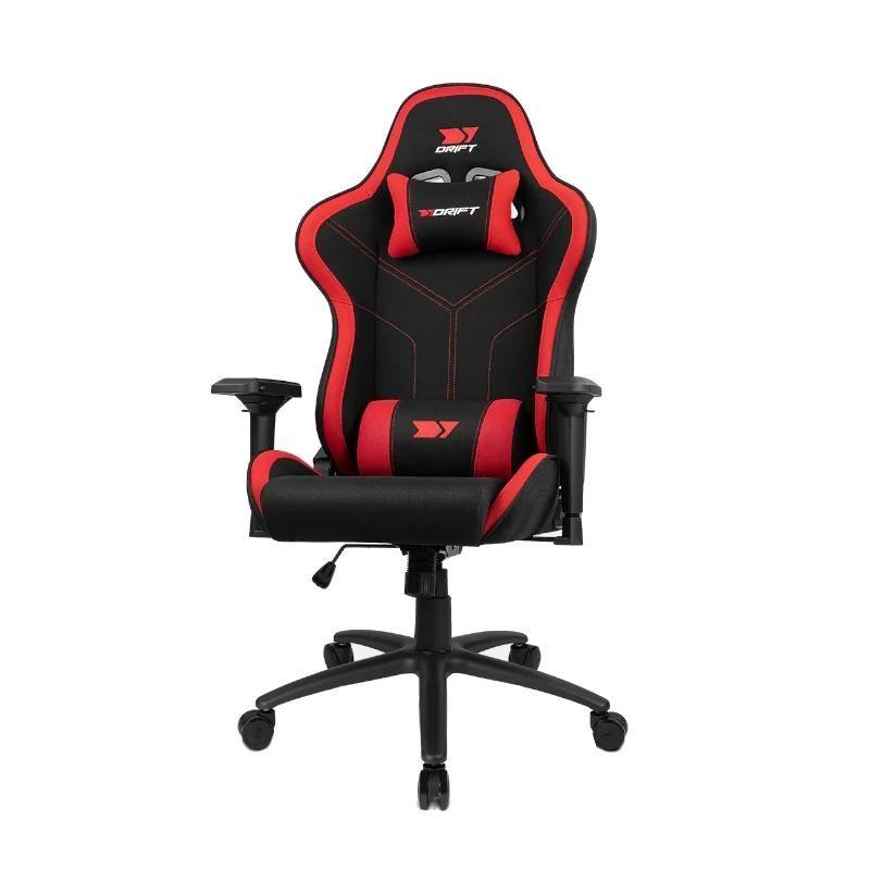 Cadeira Gaming DRIFT DR110BR (150 kg - 8 cm - 90-135 ° - Preto/Vermelho)
