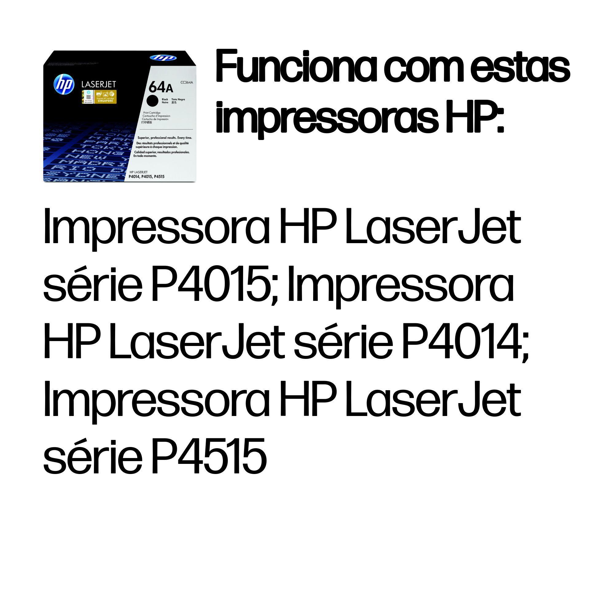 Toner HP 64A CC364A (10000 páginas - Preto), miniatura 2