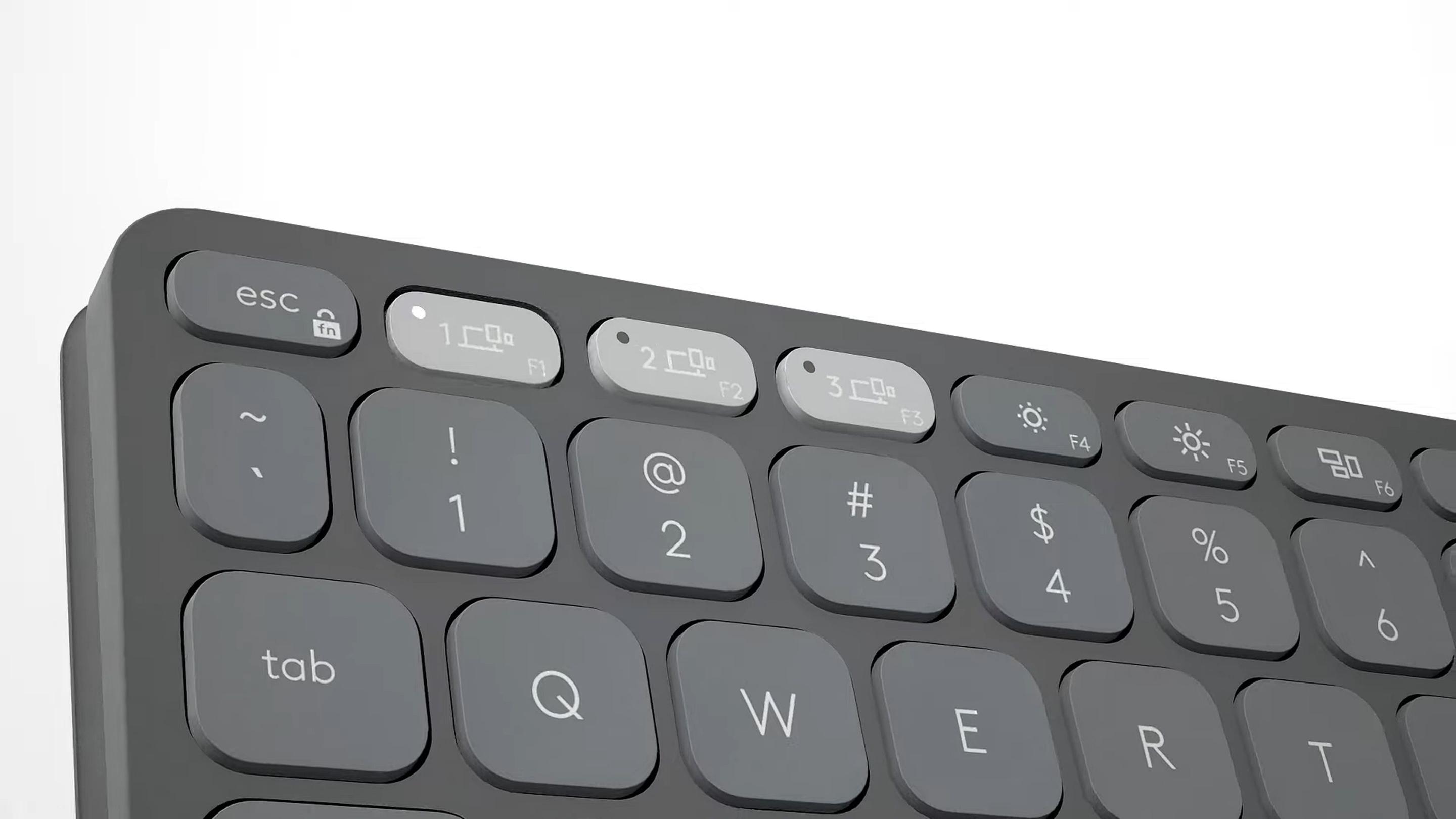Teclado LOGITECH Keys-To-Go 2 (Estados Unidos - Teclas tesoura - Mini - Branco) — miniatura 8