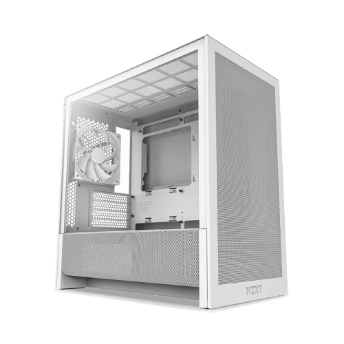 Caixa PC NZXT H3 Flow (micro ATX, Mini-ITX - Midi Tower - Micro-ATX, Mini-ITX - Branco)