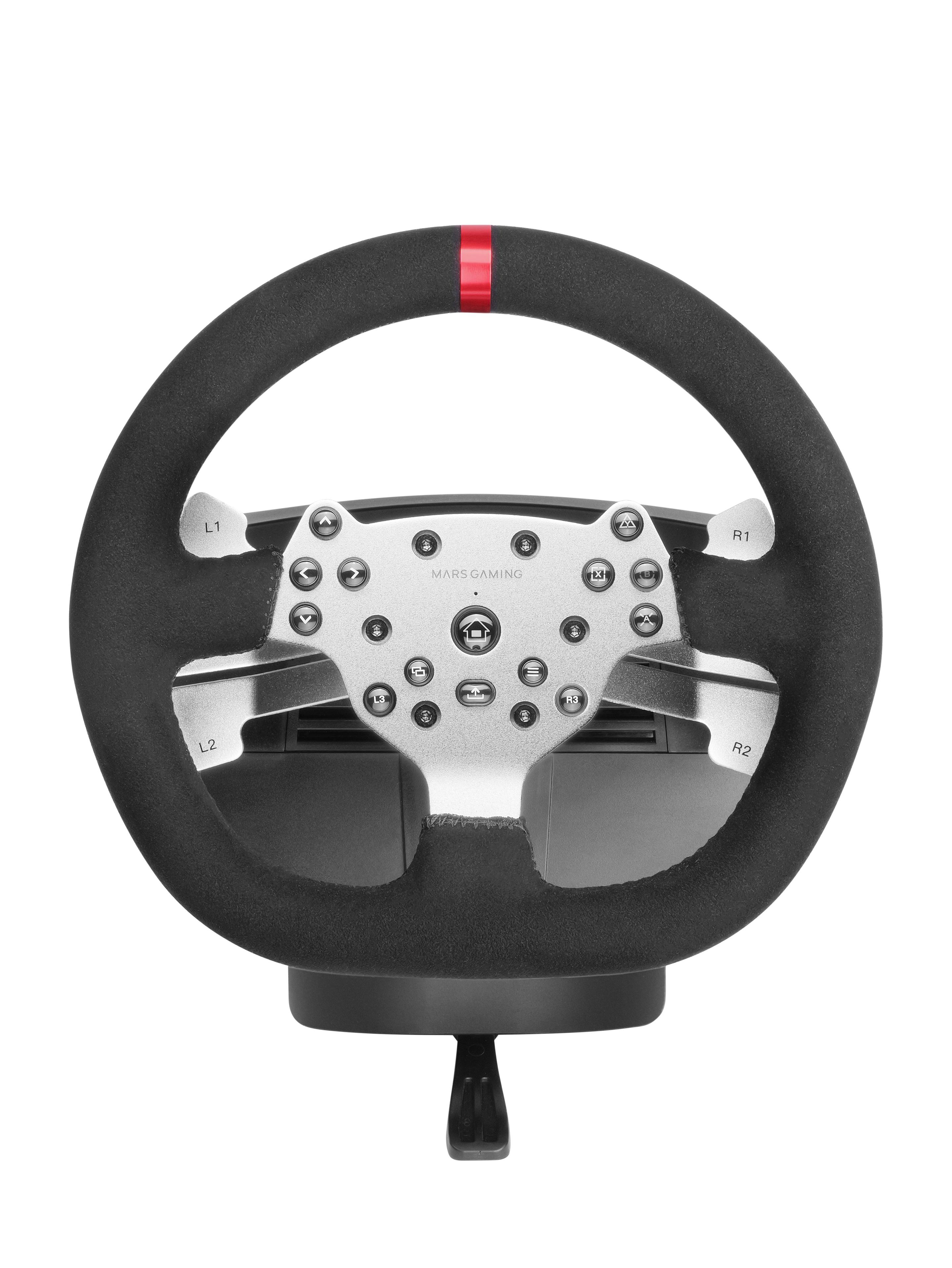 Volante MARS GAMING MWH-RSX (Com fios - Preto), miniatura 9