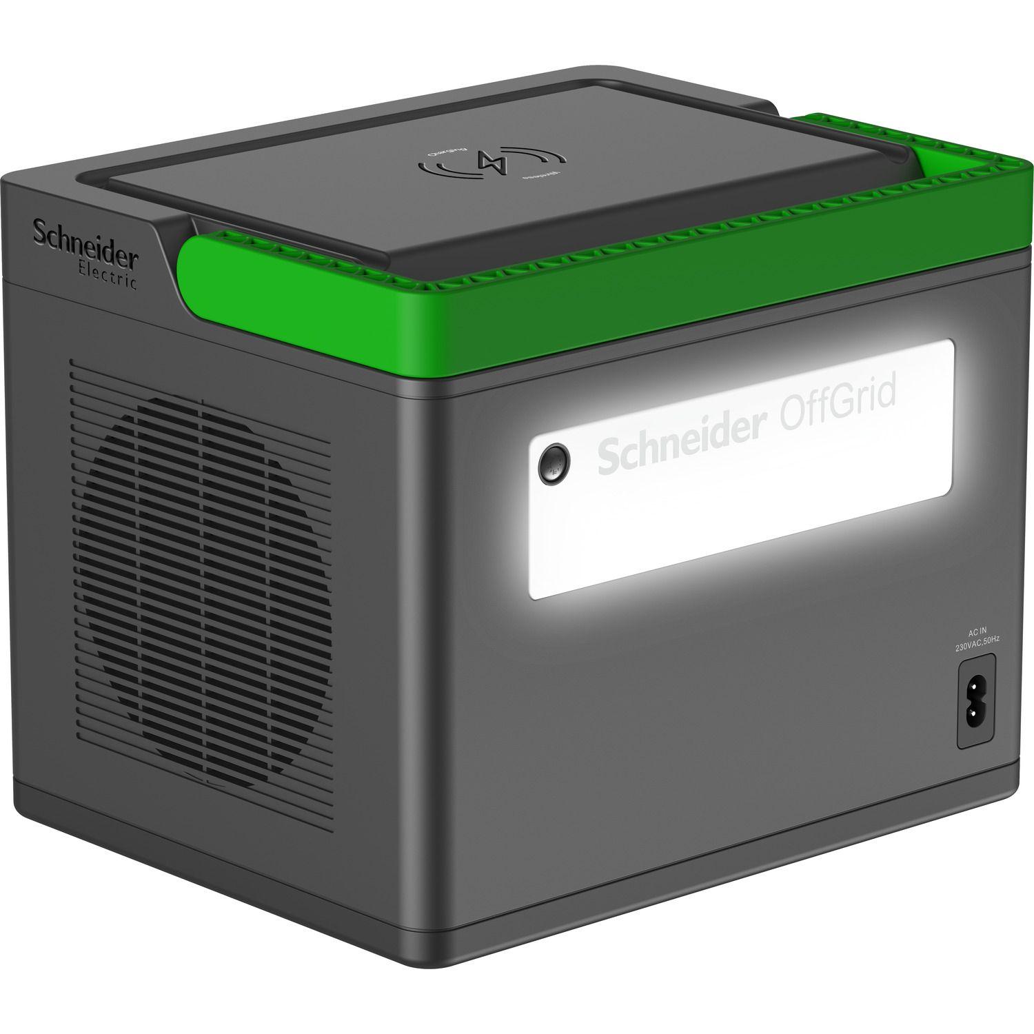 Central Elétrica Portátil APC PPS730-GR (995 W - 190–265 V - AC e DC - Preto/Verde) — miniatura 3