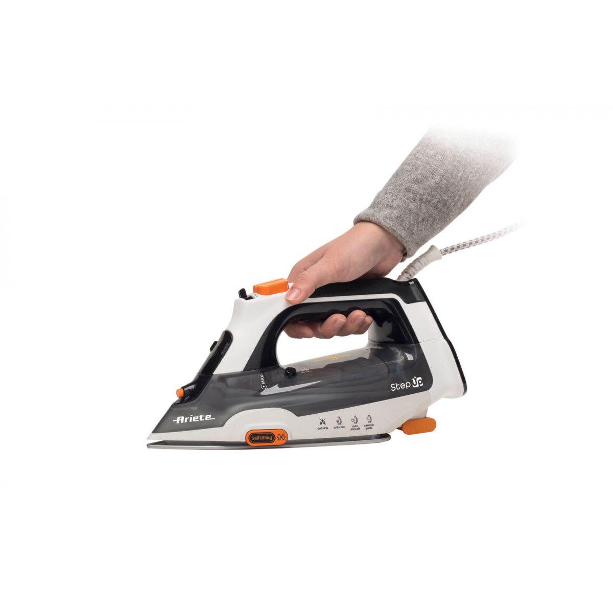 Ferro de Engomar ARIETE 6190/00 (2400 W - 0,32 l - 155 g/min - Cinzento e Preto), miniatura 2