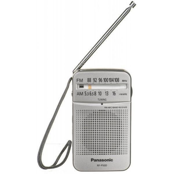 Rádio Portátil PANASONIC RF-P50DEG-S (0,15 W - 3,5 mm - Prateado), miniatura 2