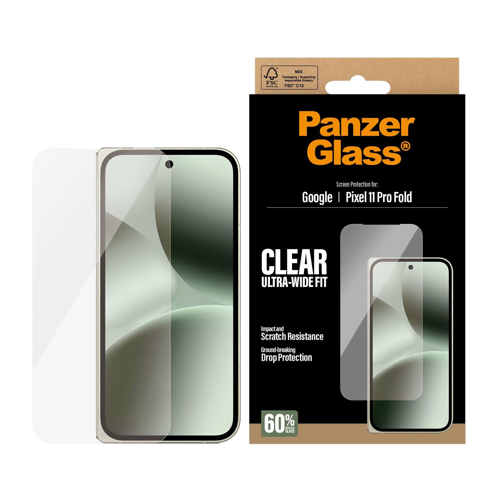 Película de Proteção de Ecrã PANZERGLASS Google Pixel 11 Pro Fold (Google - Transparente) — miniatura 2