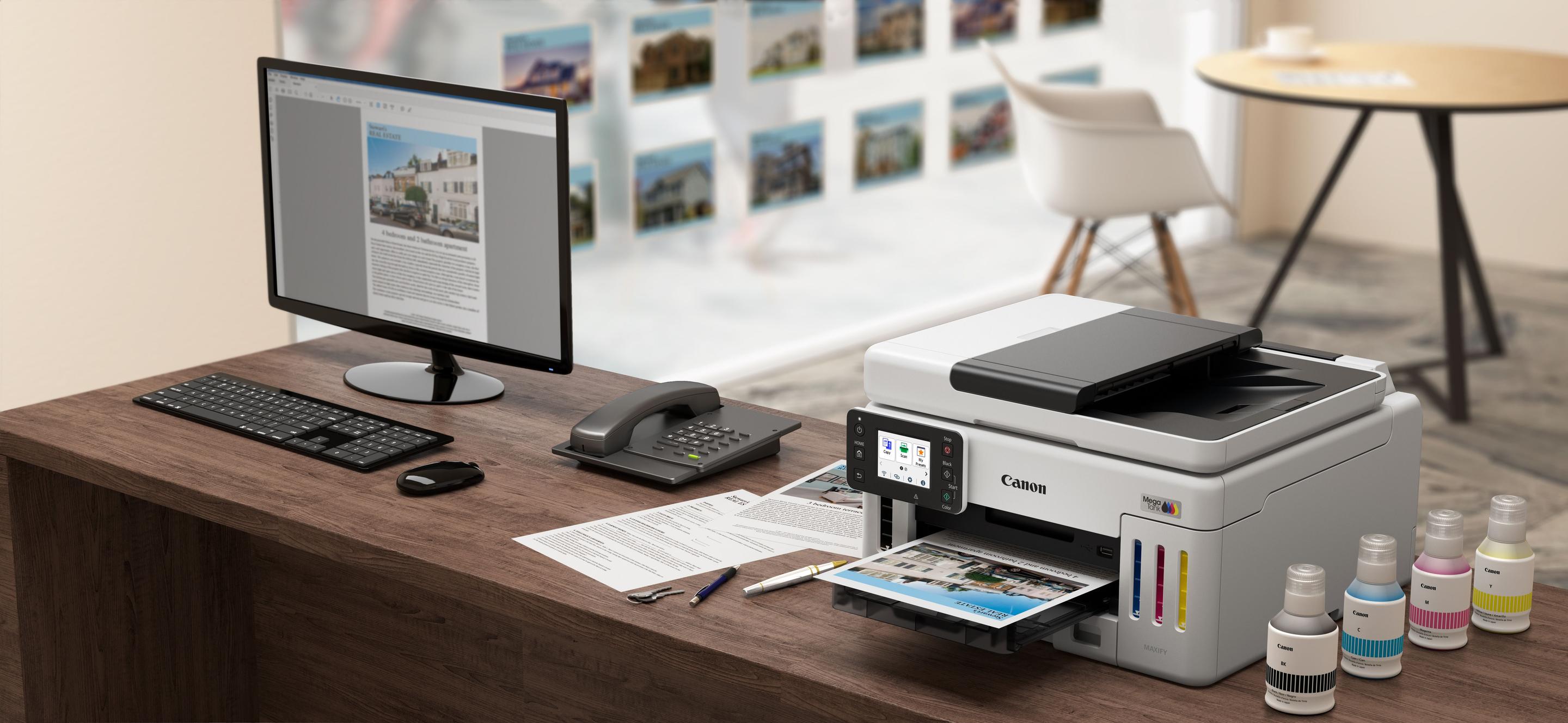 Impressora Multifunções CANON MAXIFY GX6150 (A4 - Impressão a cores - 350 folhas - Preto e Branco) — miniatura 13
