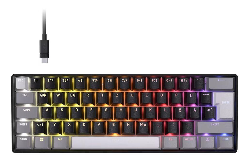 Teclado CORSAIR K65 CORE (Alemão - 60% - Preto)